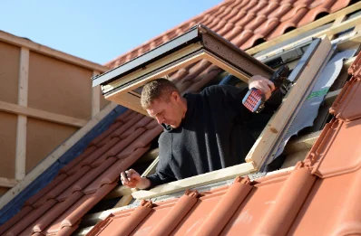 Pose de fenêtres de toit Velux à Angy